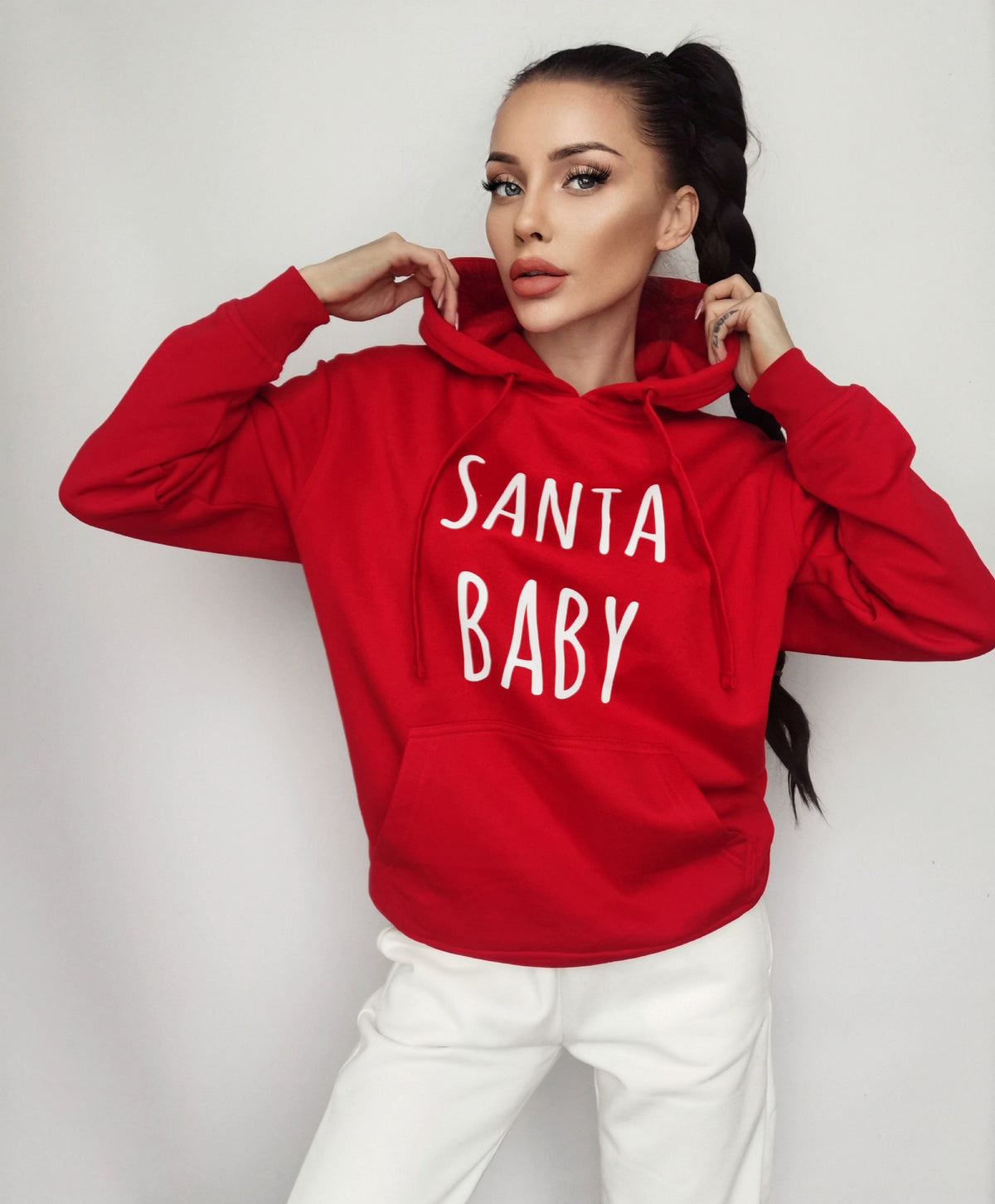 BLUZA KANGURKA święta SANTA BABY