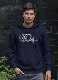 Bluza kangurka VOLKSWAGEN serce