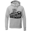 BLUZA MĘSKA KANGURKA KONTURY BMW E36 tył