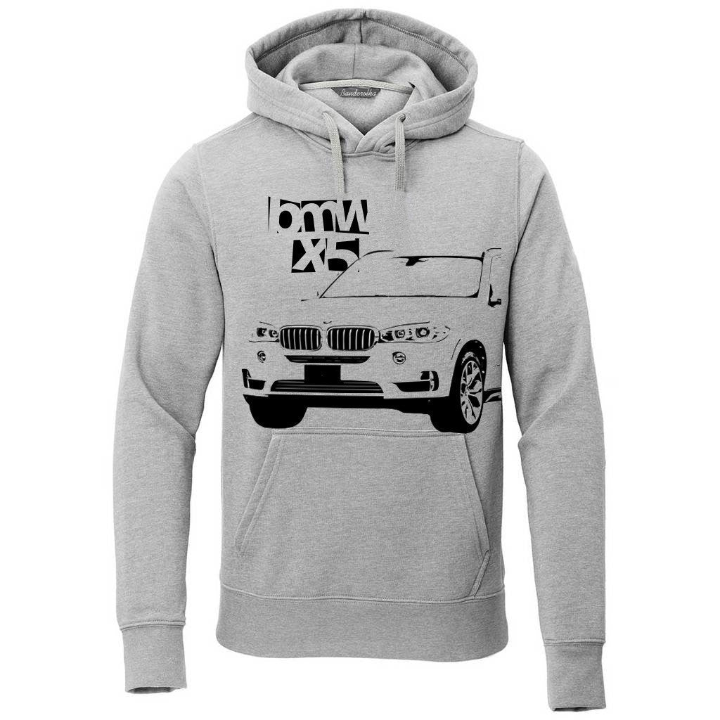 BLUZA MĘSKA KANGURKA KONTURY BMW X5