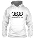 BLUZA MĘSKA KANGURKA LOGO AUDI QUATTRO