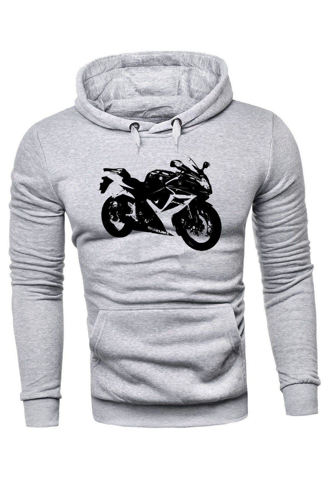 BLUZA MĘSKA KANGURKA MOTOCYKL KONTURY