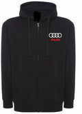 BLUZA MĘSKA NA SUWAK LOGO AUDI