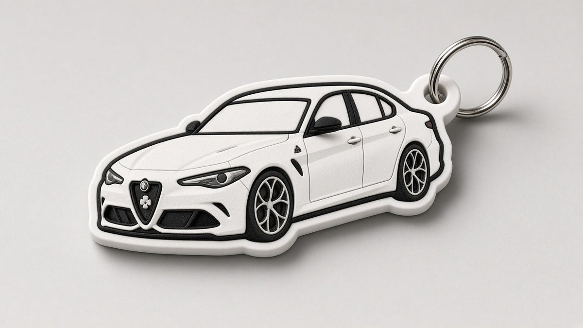 Breloczek 3D — Alfa Romeo Giulia Quadrifoglio
