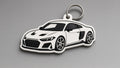 Breloczek 3D — Audi R8
