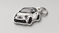 Breloczek 3D — Fiat 500