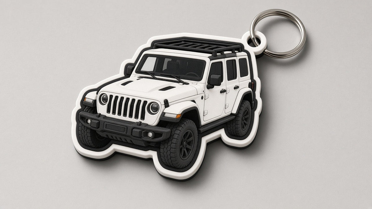 Breloczek 3D — Jeep Wrangler