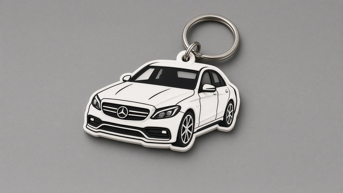 Breloczek 3D — Mercedes C63 AMG