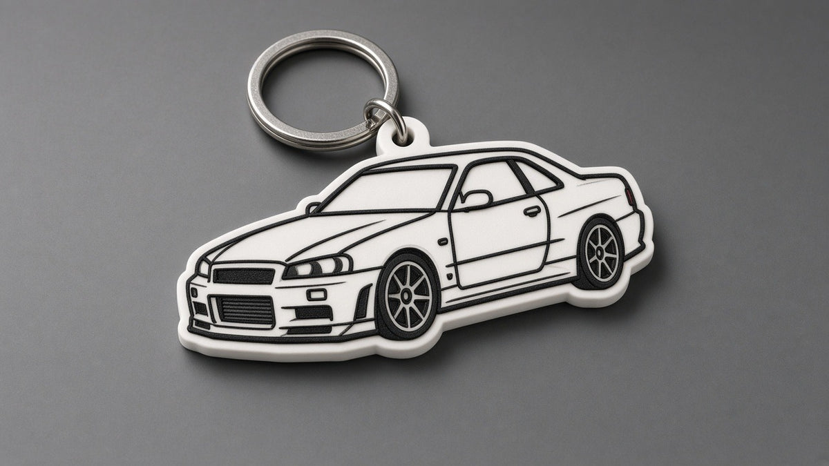 Breloczek 3D — Nissan Skyline R34