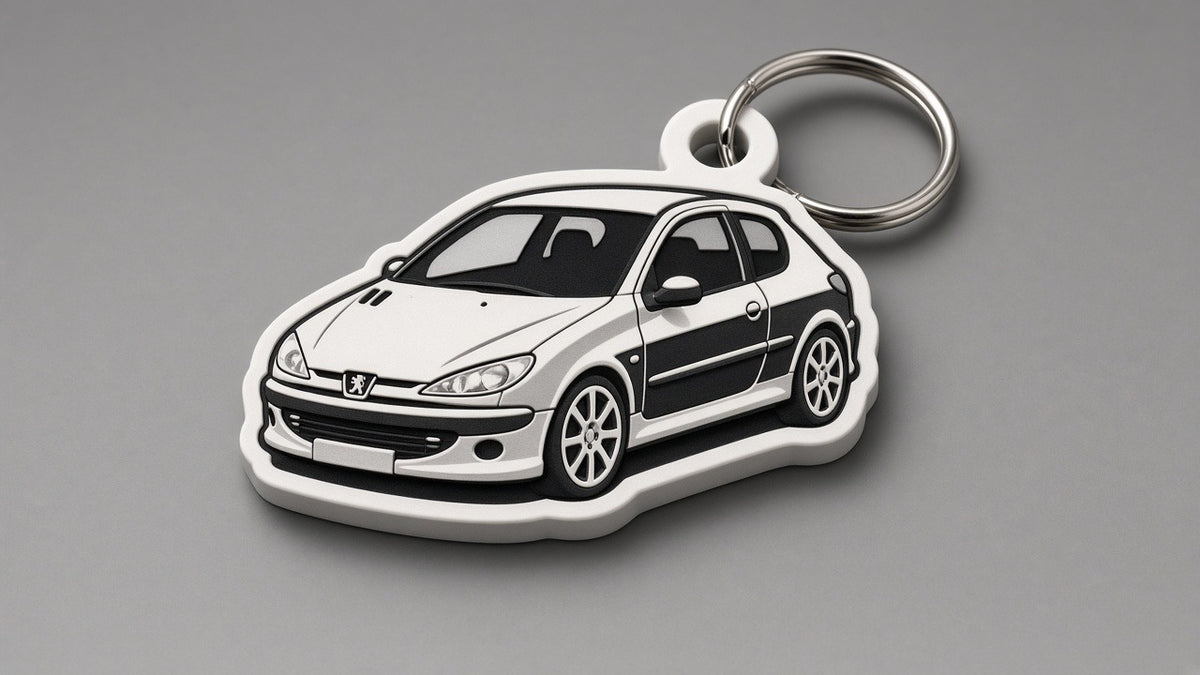 Breloczek 3D — Peugeot 206 GTI