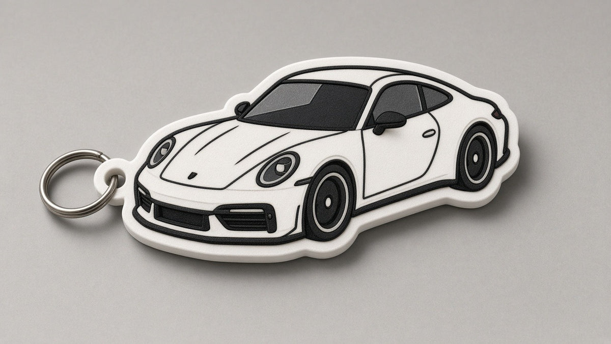 Breloczek 3D — Porsche 911 Carrera