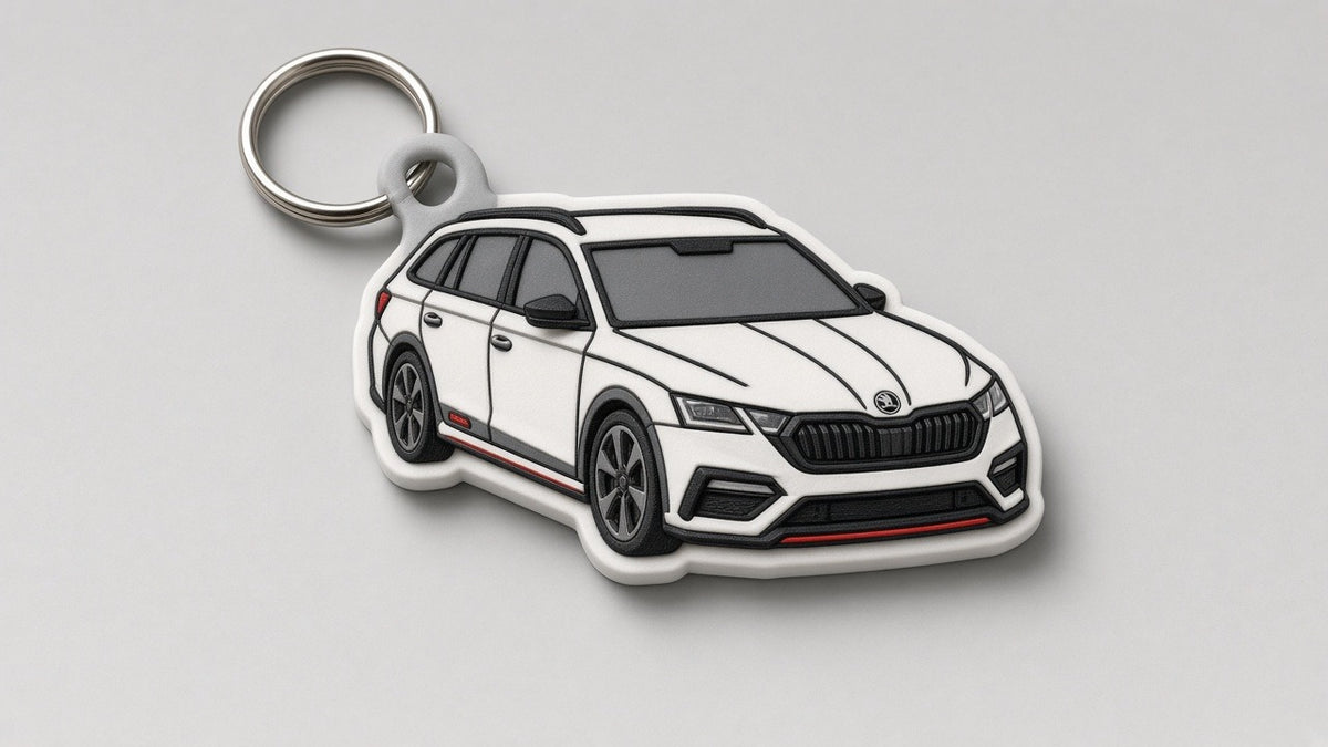 Breloczek 3D — Skoda Octavia RS