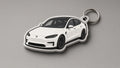 Breloczek 3D — Tesla Model 3