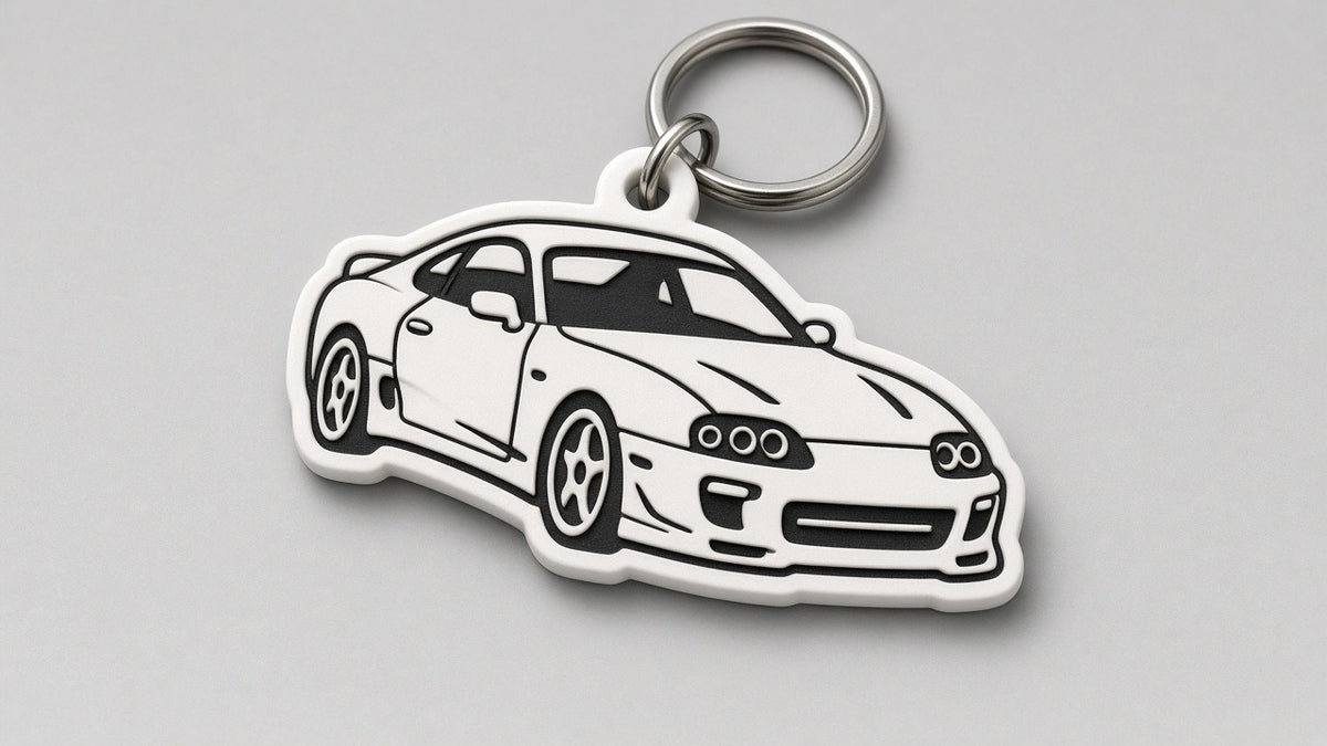 Breloczek 3D — Toyota Supra MK4