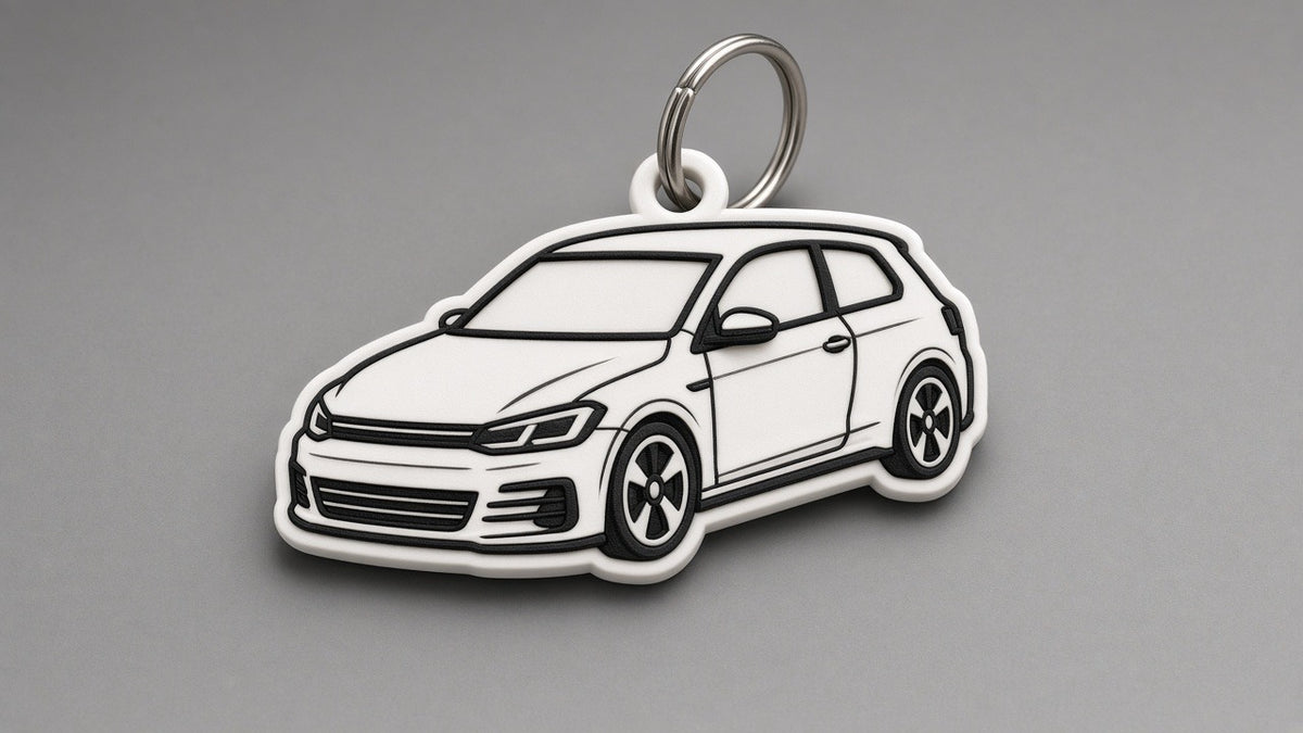 Breloczek 3D — Volkswagen Golf GTI