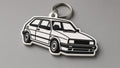 Breloczek 3D — Volkswagen Golf Mk2