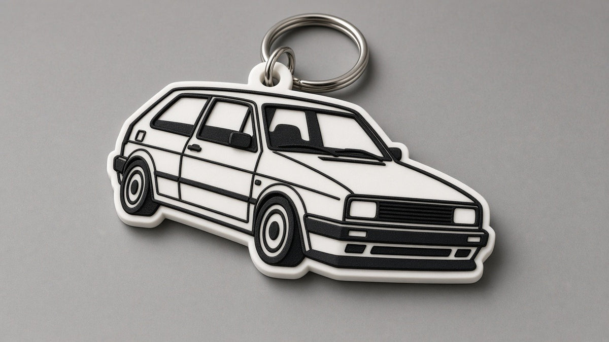 Breloczek 3D — Volkswagen Golf Mk2