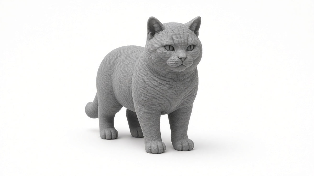 Figurka 3D — Brytyjski Krótkowłosy (20 cm)