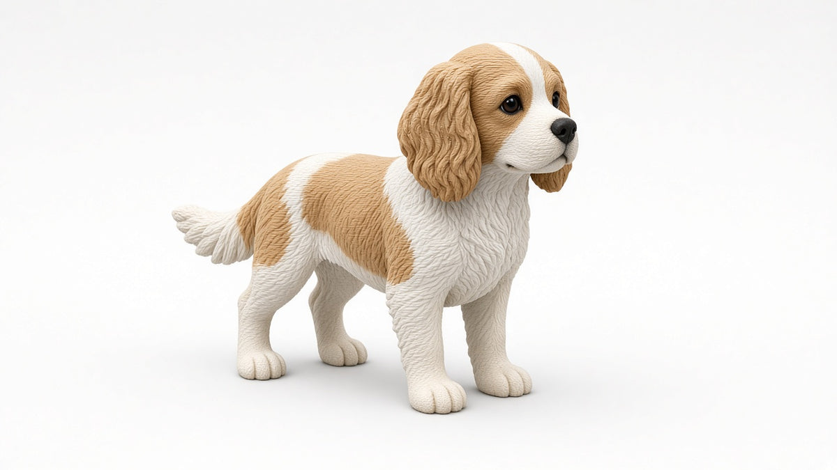 Figurka 3D — Cavalier King Charles (20 cm)