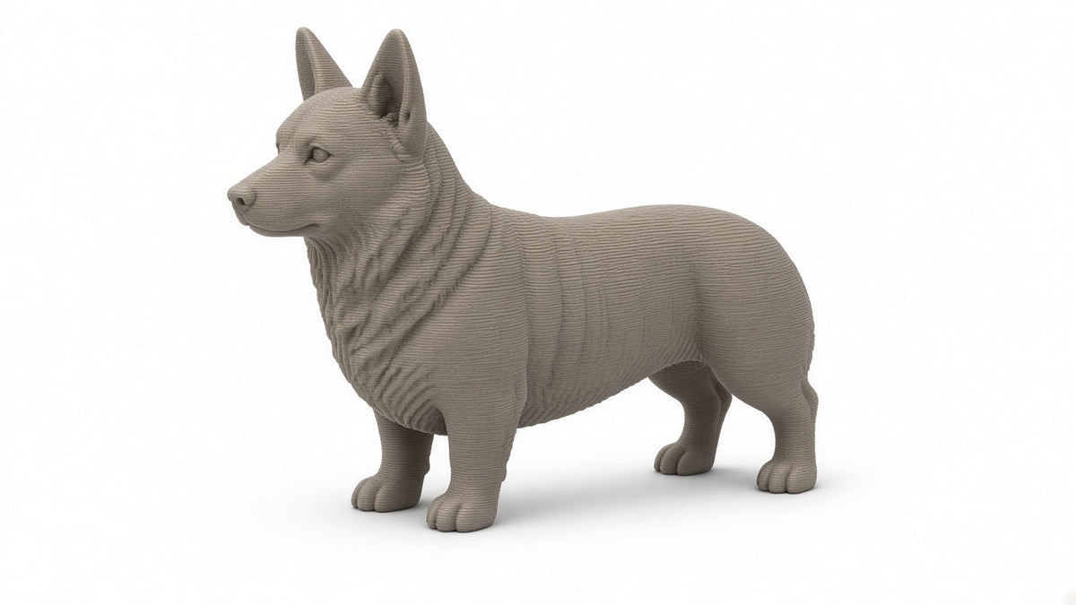 Figurka 3D — Corgi (20 cm)