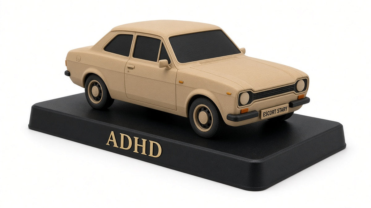 Figurka Ford Escort Stary