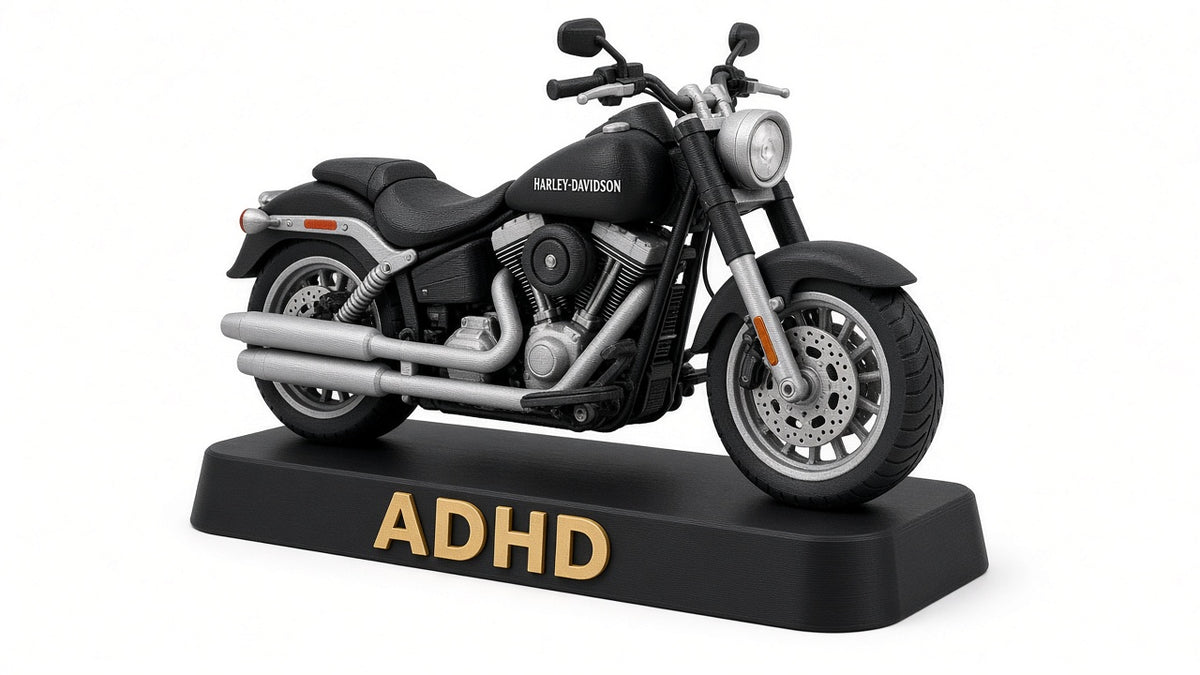 Figurka Harley Davidson Fat Boy