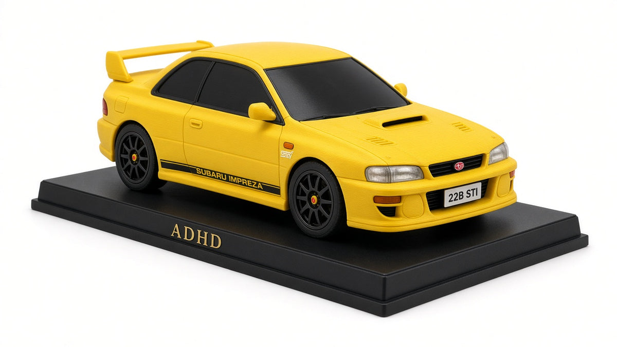 Figurka Subaru STI 22B