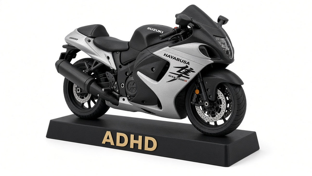 Figurka Suzuki Hayabusa GSX-1300R