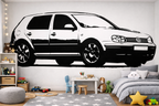 Naklejka VW GOLF 4