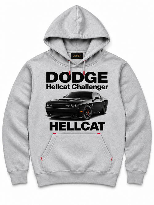 Szara kangurka ADHD Dodge Hellcat