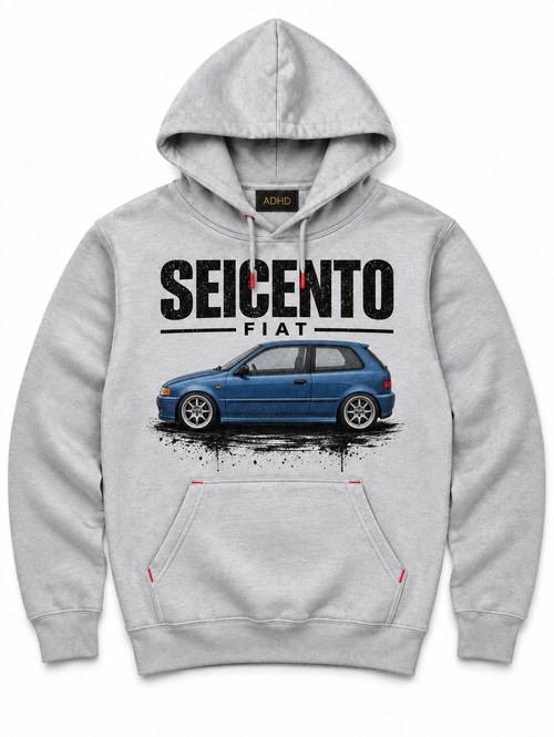 Szara kangurka ADHD Fiat Seicento 2