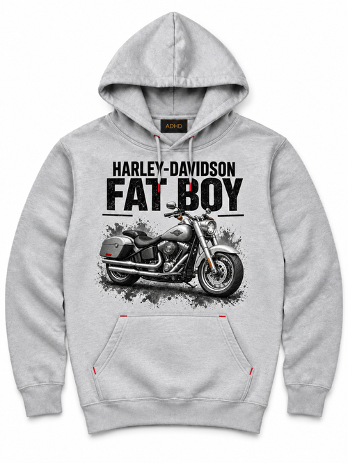 Szara kangurka ADHD Harley Davidson Fat Boy
