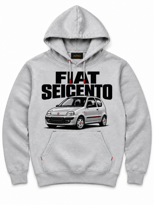 Szara kangurka ADHD Fiat Seicento
