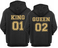 KOMPLET BLUZ DLA PARY KING 01 QUEEN 02