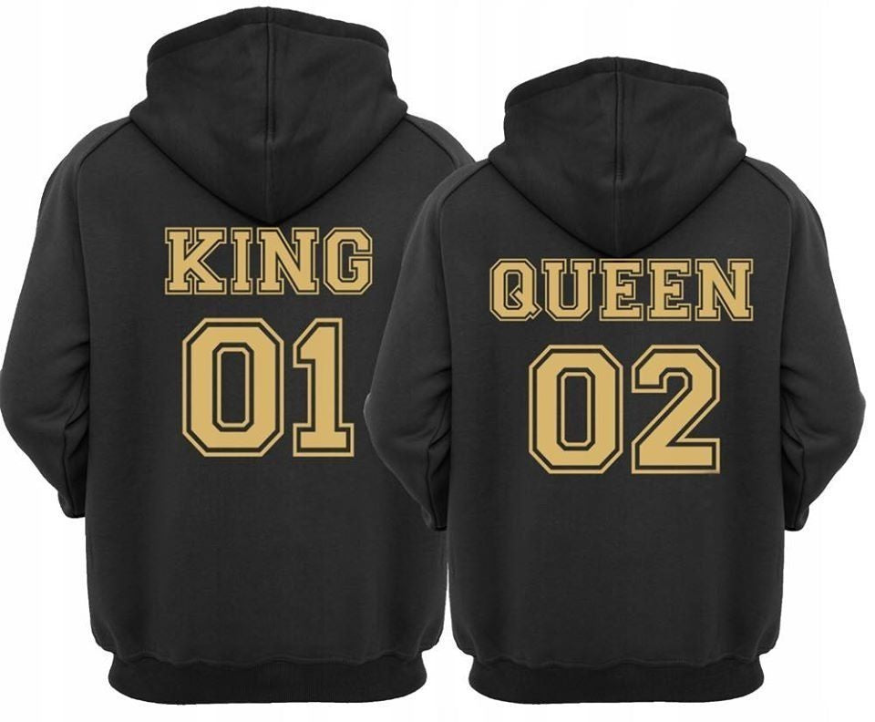 KOMPLET BLUZ DLA PARY KING 01 QUEEN 02