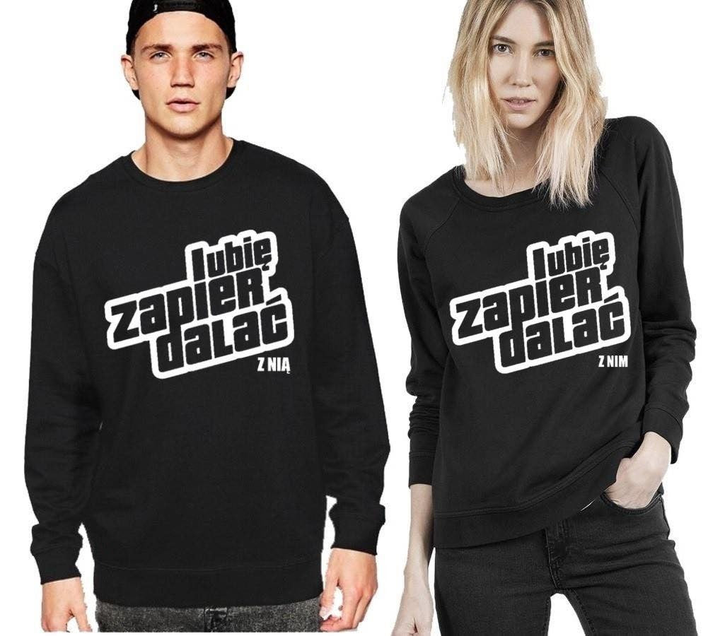 KOMPLET BLUZ LUBIĘ ZAPIERDALAC