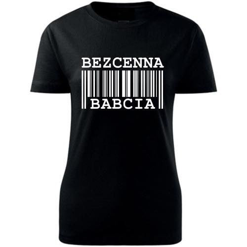 KOSZULKA DAMSKA BEZCENNA BABCIA