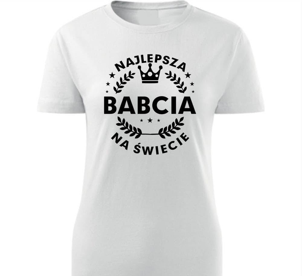 KOSZULKA DAMSKA NAJLEPSZA BABCIA