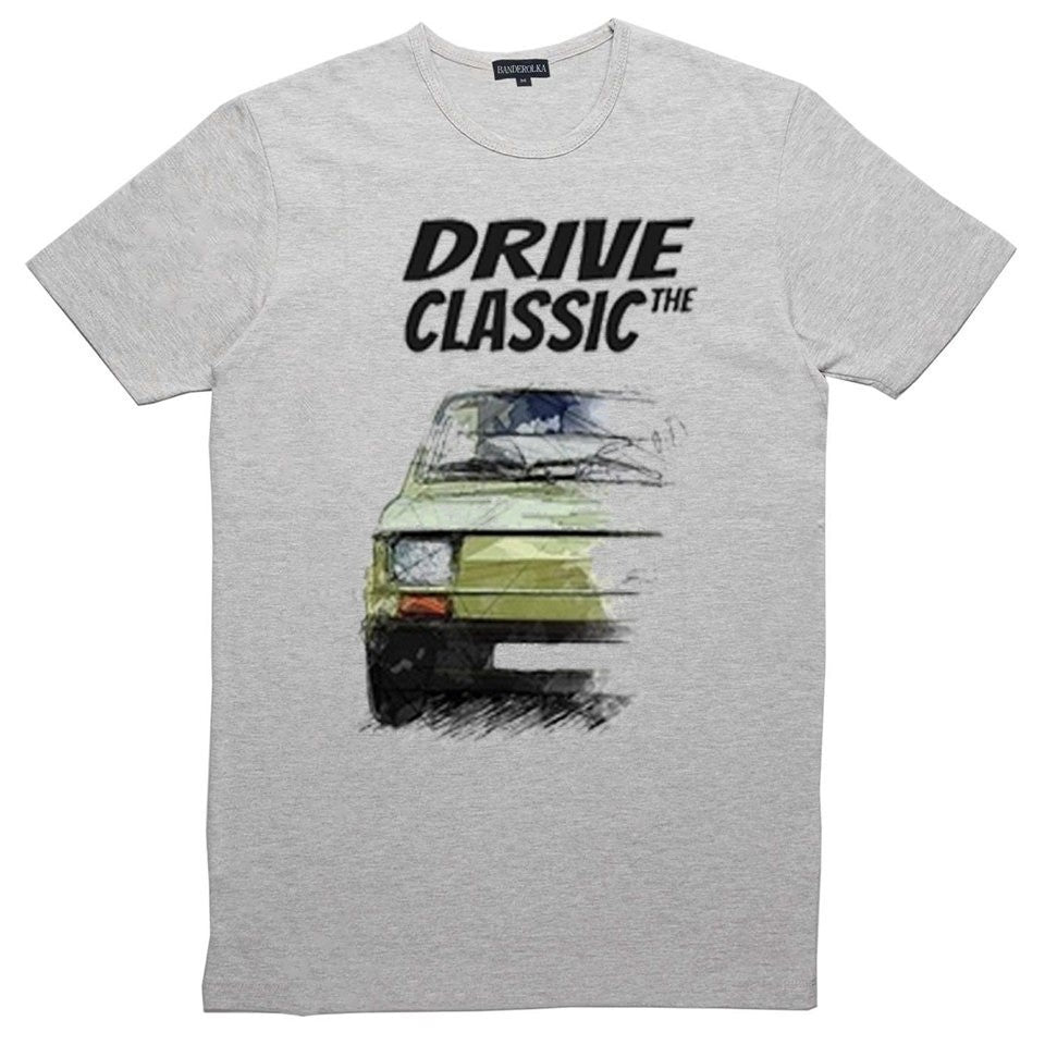 Koszulka męska DRIVE THE CLASSIC FIAT 126p