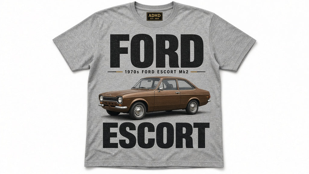 Koszulka Ford Escort Stary