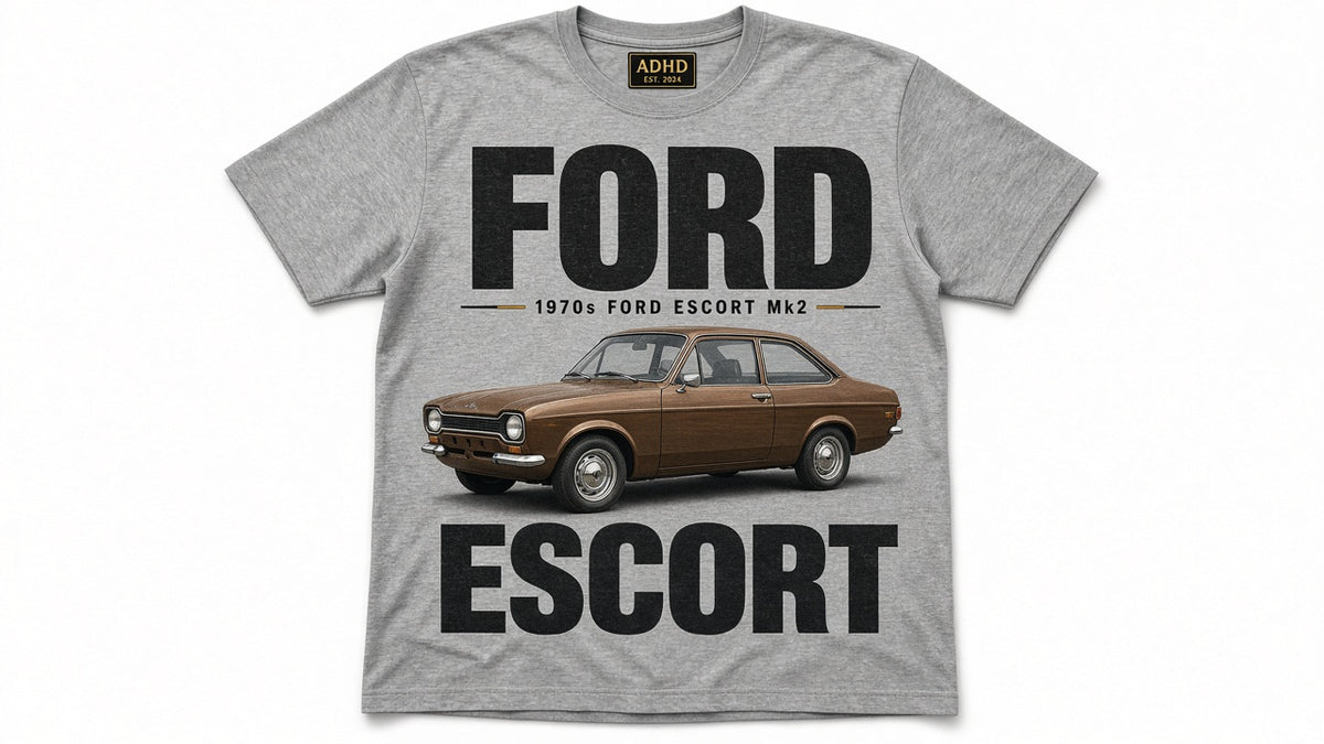 Koszulka Ford Escort Stary