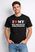 KOSZULKA I LOVE MY HOT BRUNETTE GIRLFRIEND