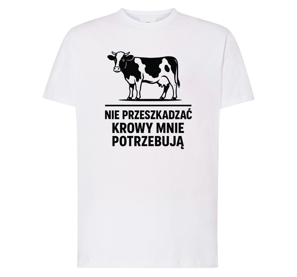 KOSZULKA KROWY MNIE POTRZEBUJĄ ROLNIK