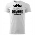 KOSZULKA NAJLEPSZY DZIADEK wąsy