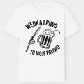 KOSZULKA WĘDKA I PIWO WĘDKARZ