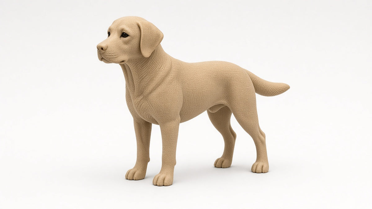 Figurka 3D — Labrador Retriever (20 cm)