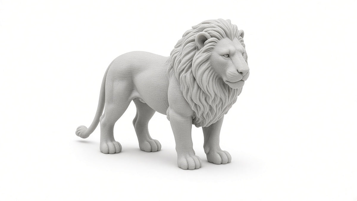 Figurka 3D — Lew (20 cm)