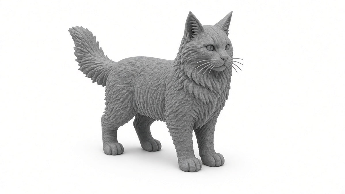 Figurka 3D — Maine Coon (20 cm)
