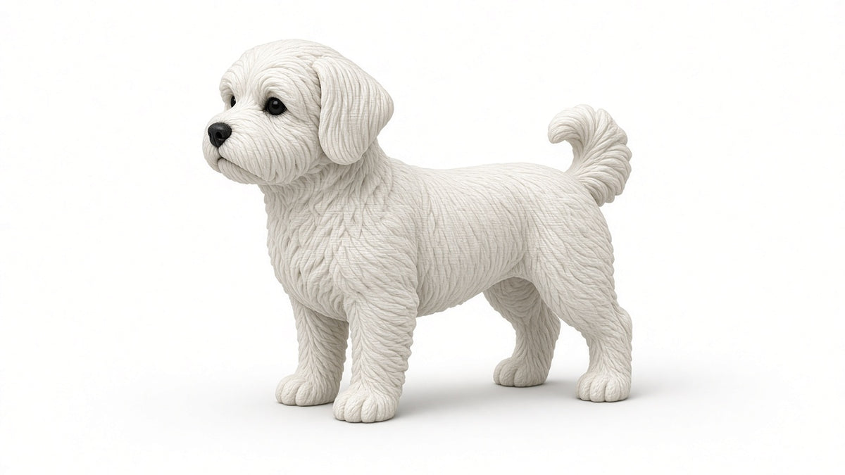 Figurka 3D — Maltańczyk (20 cm)