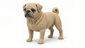 Figurka 3D — Mops (20 cm)